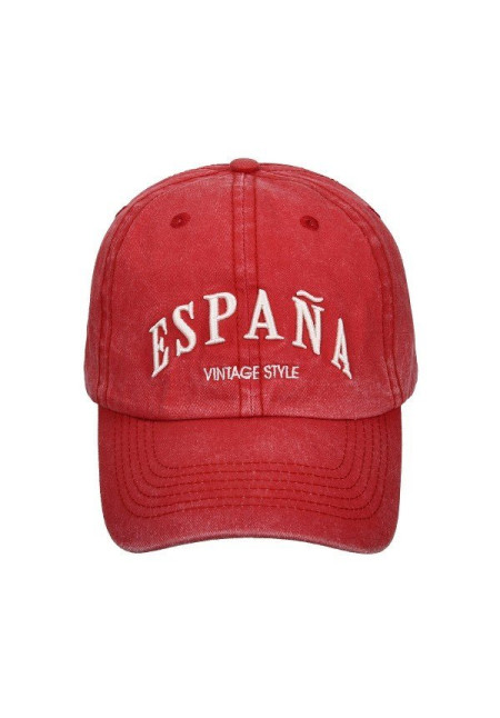 Gorra España vintage style rojo