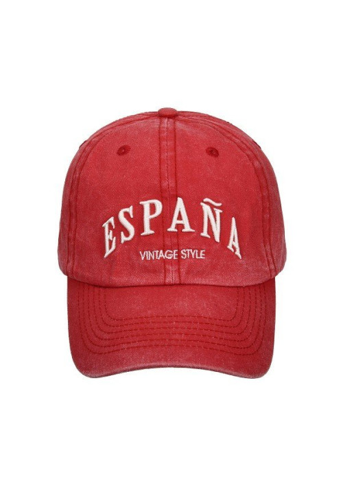 Gorra España vintage style rojo