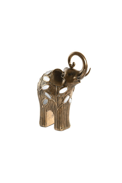 FIGURA RESINA 19X9X25.5 ELEFANTE BRONCE