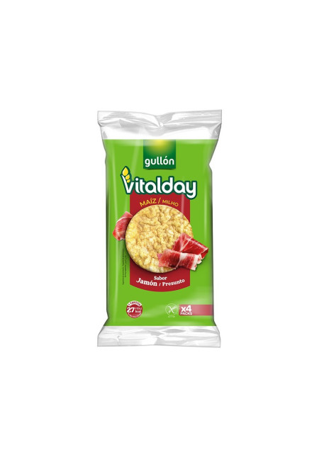 GULLON TORT.MAIZ JAM.VITALDAY