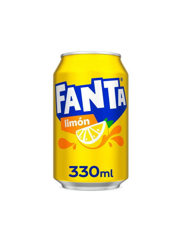  FANTA Refresco de limón lata de 330ml 