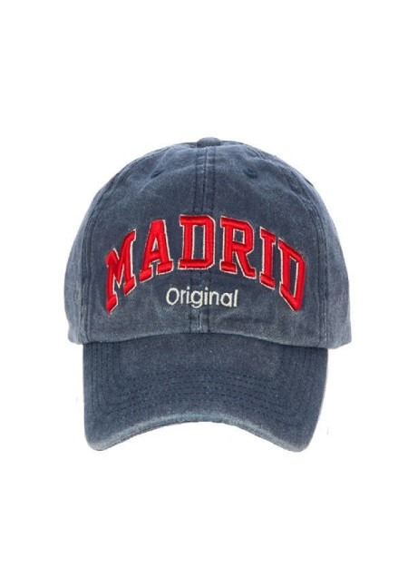 Gorra Madrid original azul-rojo