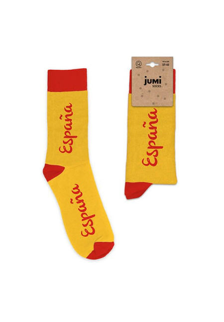 CALCETINES ESPAÑA LETRAS (AMARILLO) (ESPAÑA)
