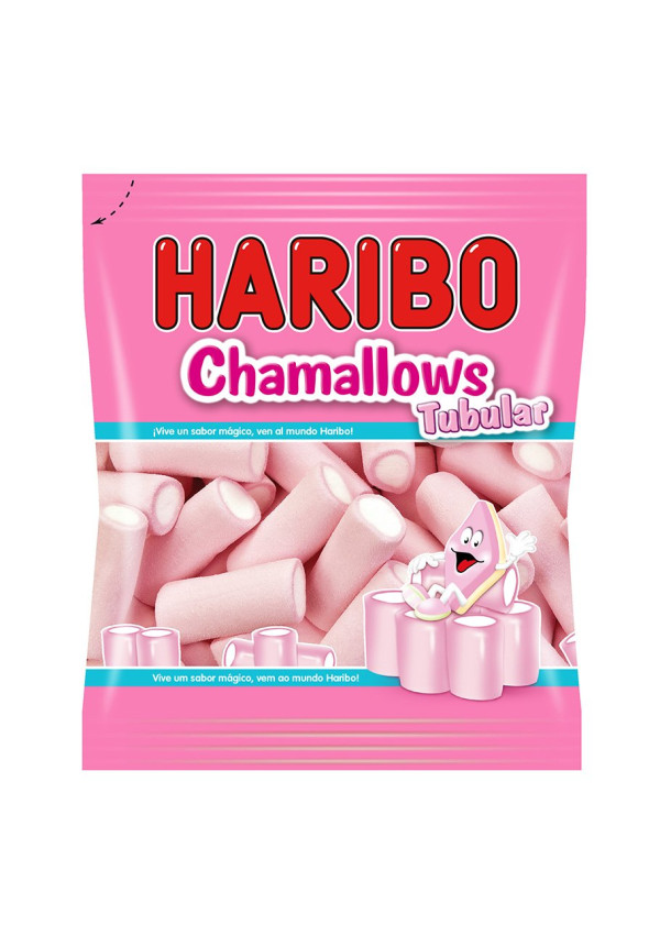 HARIBO CHAMALLOW TUBUL PI/WH 90G