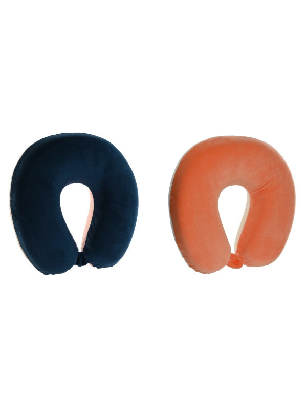 COJIN VIAJE POLIESTER 28X28X10 MEMORIA MULTICOLOR