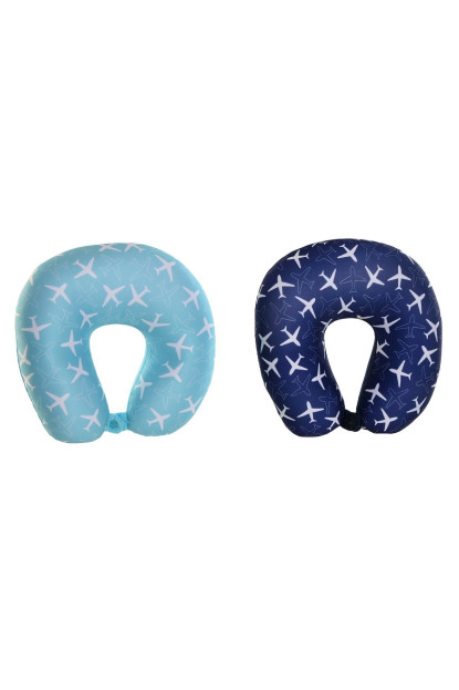 COJIN VIAJE POLIESTER SPANDEX 30X31X10 2 SURT. COJIN VIAJE POLIESTER SPANDEX 30X31X10 2 SURT.