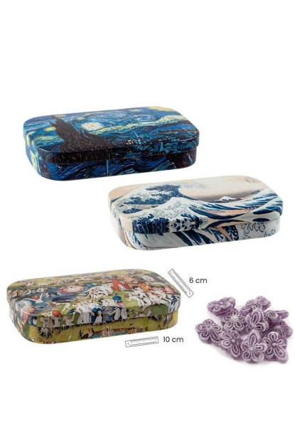 LATA SURTIDO ARTE VIOLETAS 