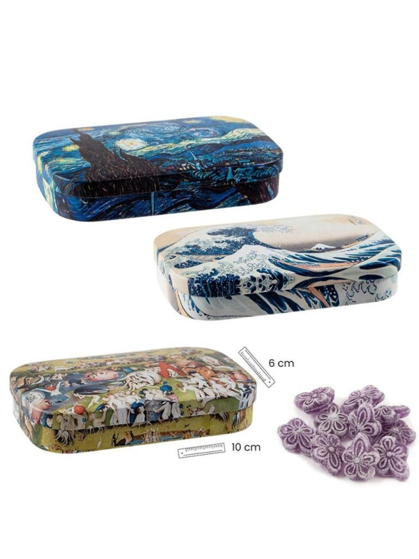 LATA SURTIDO ARTE VIOLETAS 