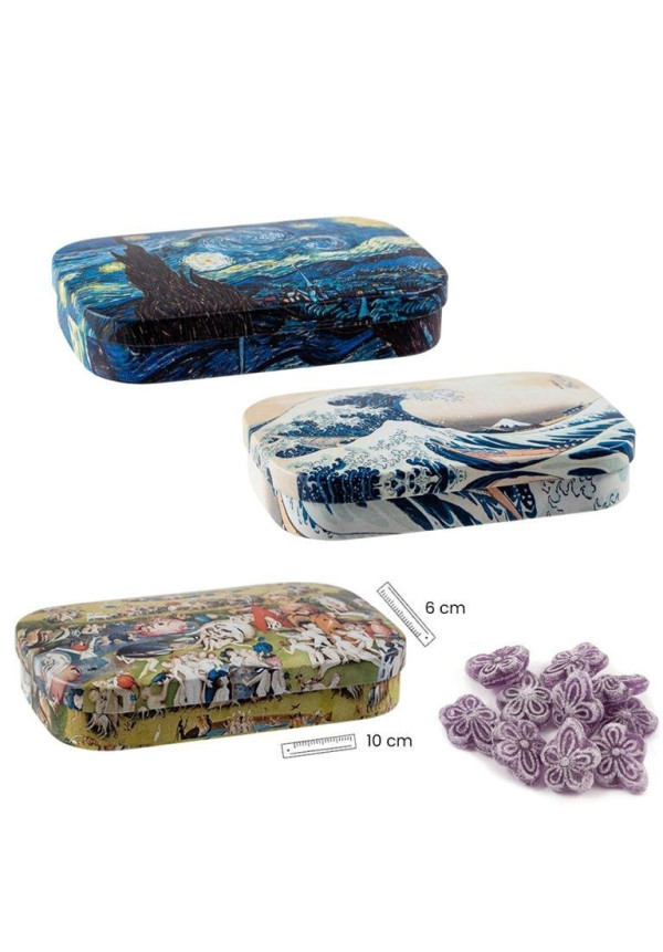 LATA SURTIDO ARTE VIOLETAS 