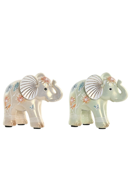 FIGURA RESINA 9X4,5X7 ELEFANTE 2 SURT.