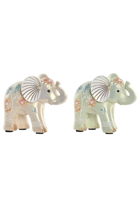 FIGURA RESINA 9X4,5X7 ELEFANTE 2 SURT.