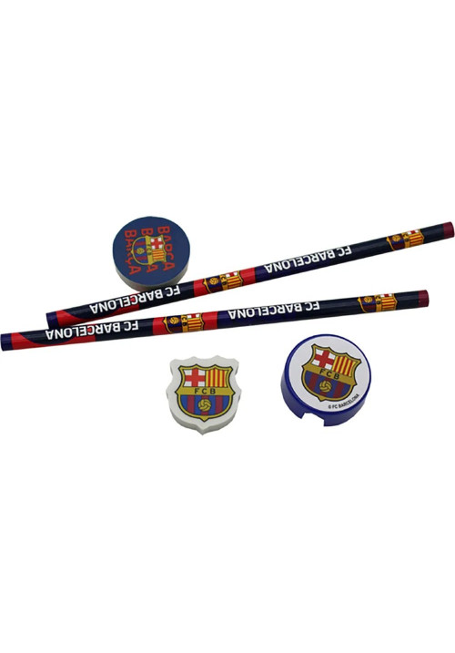 Cyp Brands Set de papelería de 5 piezas del FC Barcelona