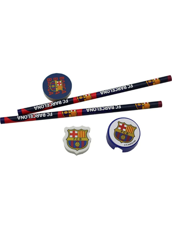 Cyp Brands Set de papelería de 5 piezas del FC Barcelona