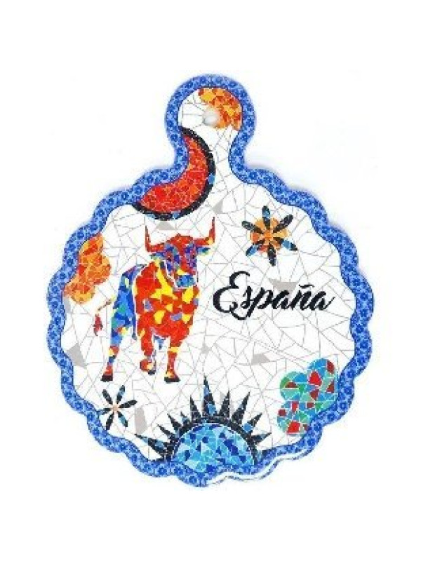 TABLA CORTAR REDONDA TORO ESPAÑA    