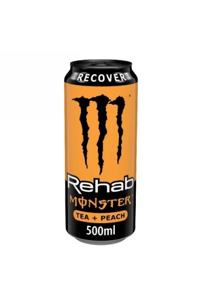  Monster Energy Rehab Bebida Energética tea+peach lata 500 ml.