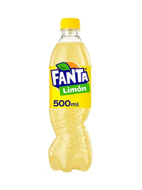 FANTA Refresco de limón botella 500ml.