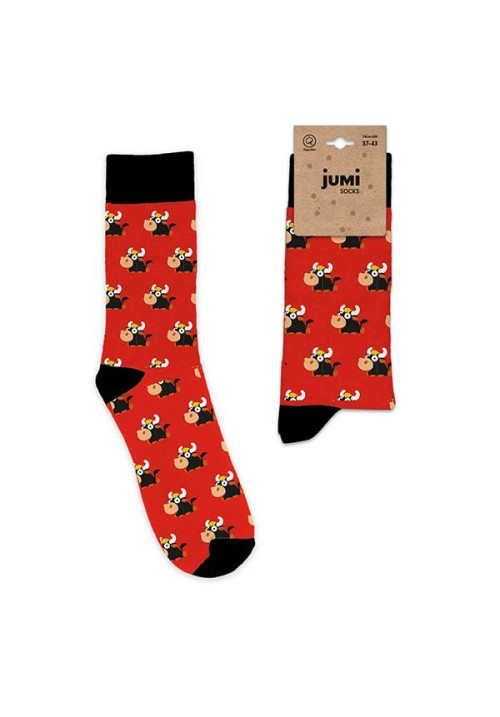 CALCETINES ESPAÑA MINI TORITOS (ROJO) (ESPAÑA)
