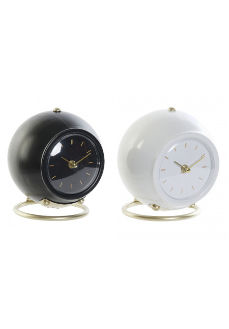 RELOJ SOBREMESA HIERRO DORADO 16X13X18