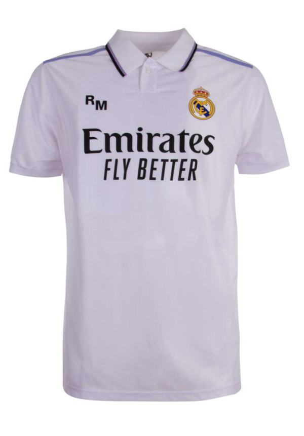 Camiseta Primera Equipación del Real Madrid de la Temporada 2023-2024 - Talla L. Replica Oficial con Licencia Oficial - Adulto