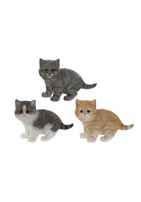 FIGURA RESINA GATITO 20,5X10X15 FIGURA RESINA GATITO 20,5X10X15
