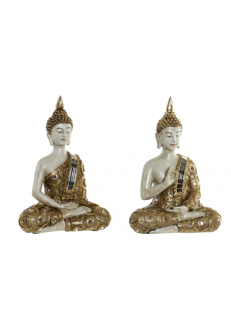 FIGURA RESINA 16X8X21.5 BUDA 2 SURT.
