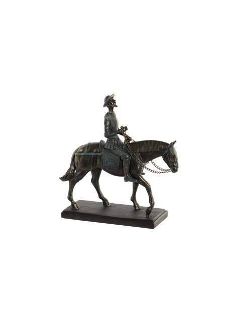 FIGURA RESINA Don QUIJOTE montado caballo, FIGURA RESINA Don QUIJOTE montado caballo,