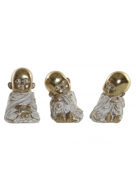 FIGURA RESINA MONJE DECAPE 7X6X10 FIGURA RESINA MONJE DECAPE 7X6X10