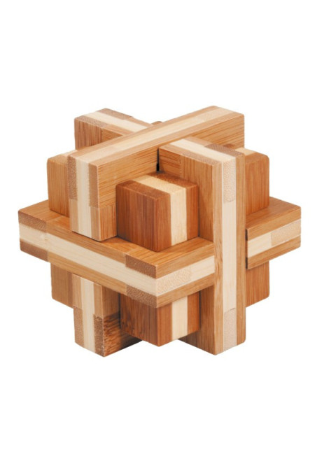 Rompecabezas - IQ-TEST PUZZLE DE BAMBÚ BLOQUES CRUZADOS Rompecabezas - IQ-TEST PUZZLE DE BAMBÚ BLOQUES CRUZADOS