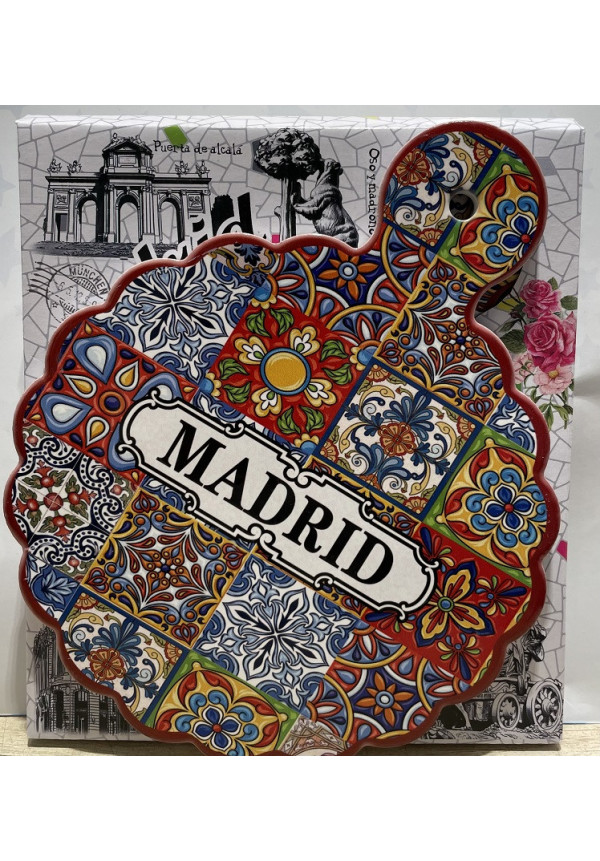 Salvamanteles Cerámica Recuerdo Madrid