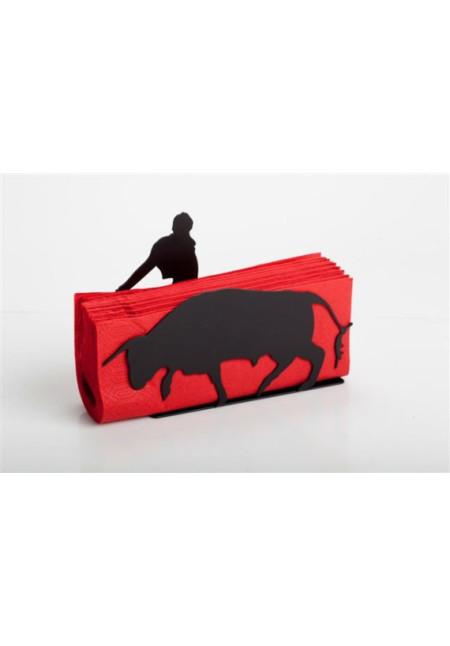 Servilletero - RED NAPKIN HOLDER TORERO