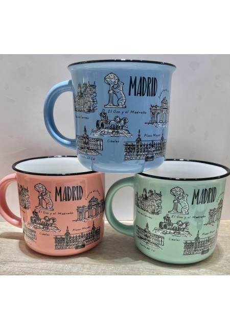 MUG porcelana Madrid