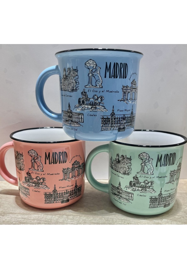 MUG porcelana Madrid